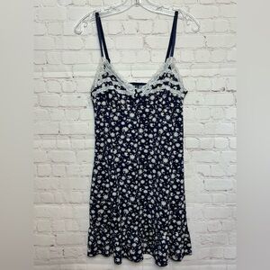 Laura Ashley Satin Stretch Nightgown